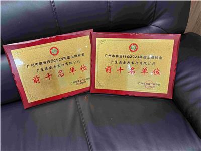 恭贺广东鼎盛典当行有限公司分别荣获2024年度和2025年度